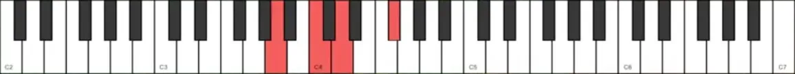 Piano widget